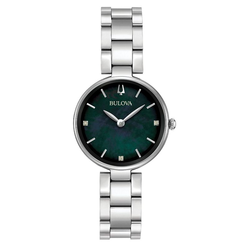 BULOVA - Relojes Bulova Mujer Misc Classic. Relojes Acero Inoxidable Plateado 96P204