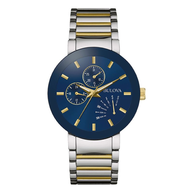 BULOVA - Relojes Bulova Hombre Bracel. Relojes Acero Inoxidable Plateado 98C123