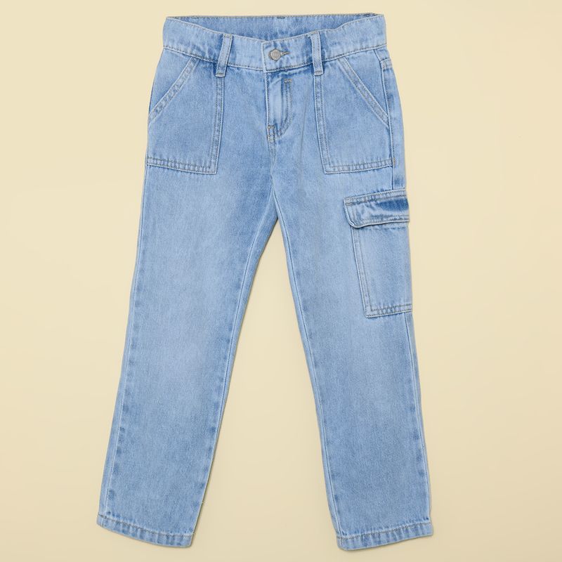 CONIGLIO - Jean Niño Cargo Tiro medio Algodón Coniglio