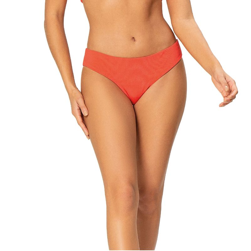 ONDA DE MAR - Panty de vestido de baño Christy básico con estampado Onda de Mar