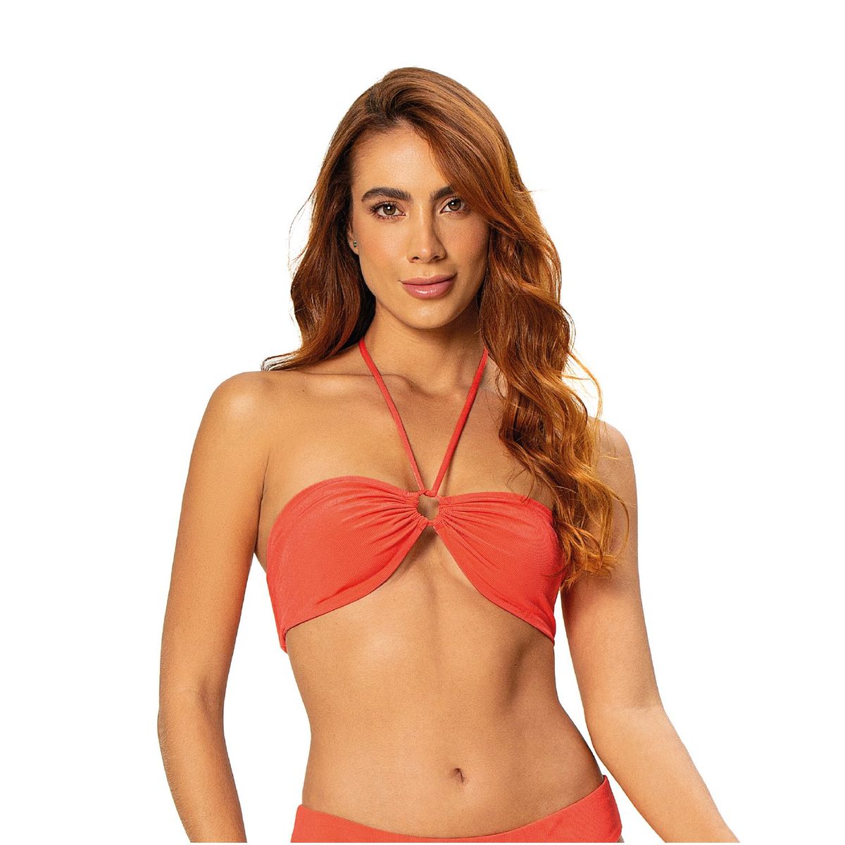 ONDA DE MAR - Top de vestido de baño Isla strapless Onda de Mar