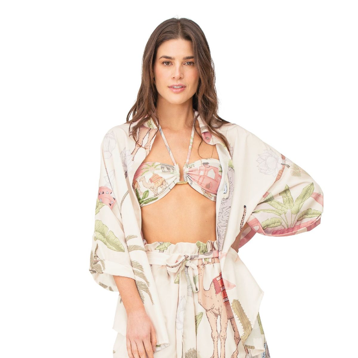 ONDA DE MAR - Salida de baño Camisa Onda de Mar