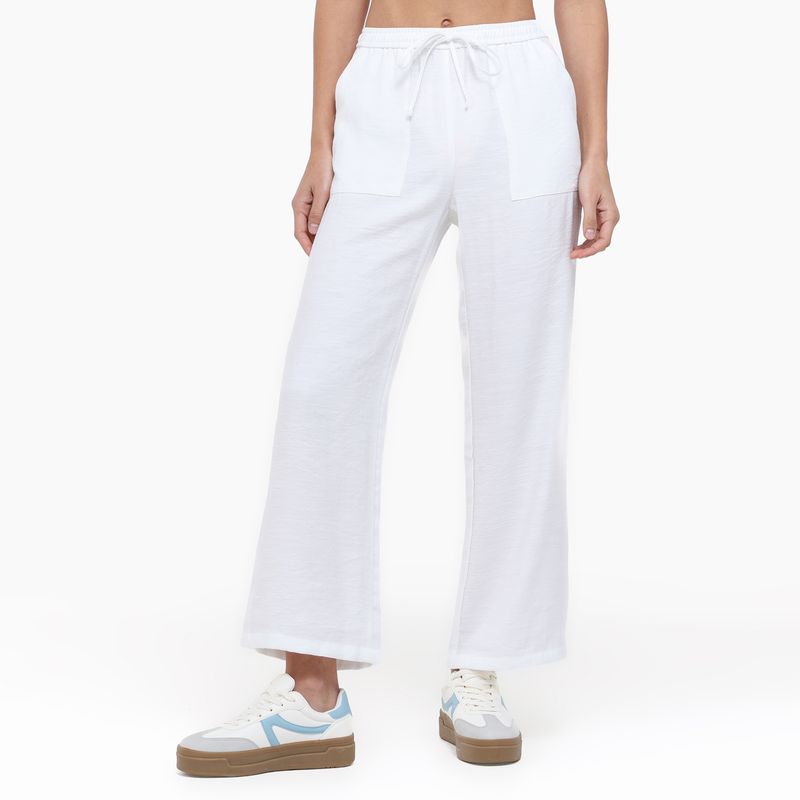 SYBILLA - Pantalón Wide leg Mujer Tiro alto SYBILLA