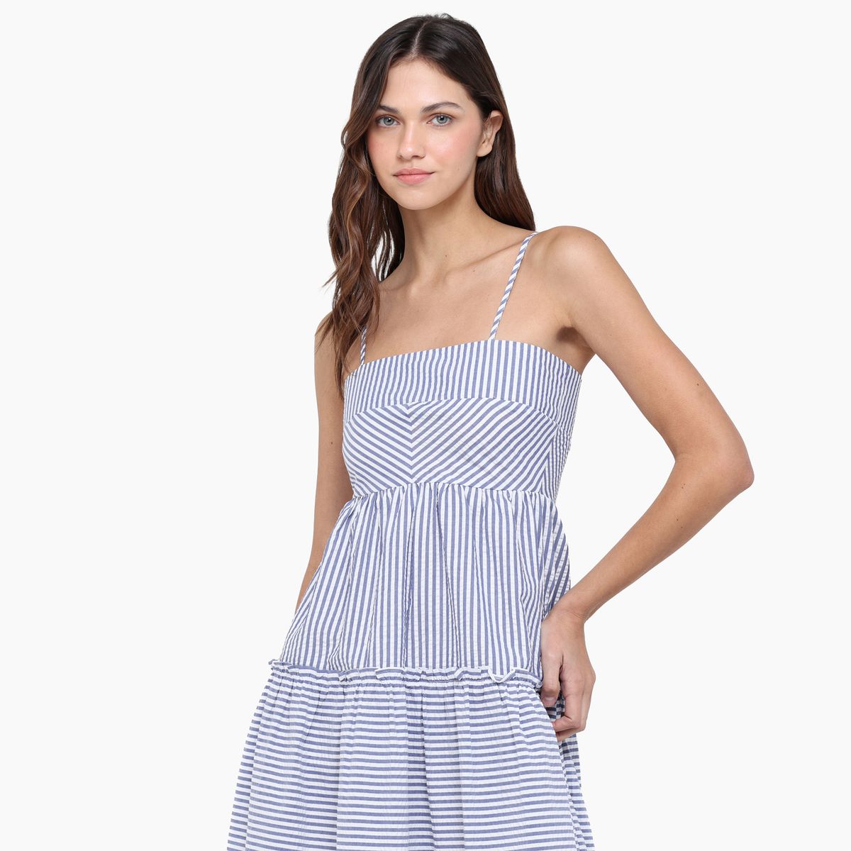 MOSSIMO - Vestido Corto Mujer de Algodón Sybilla