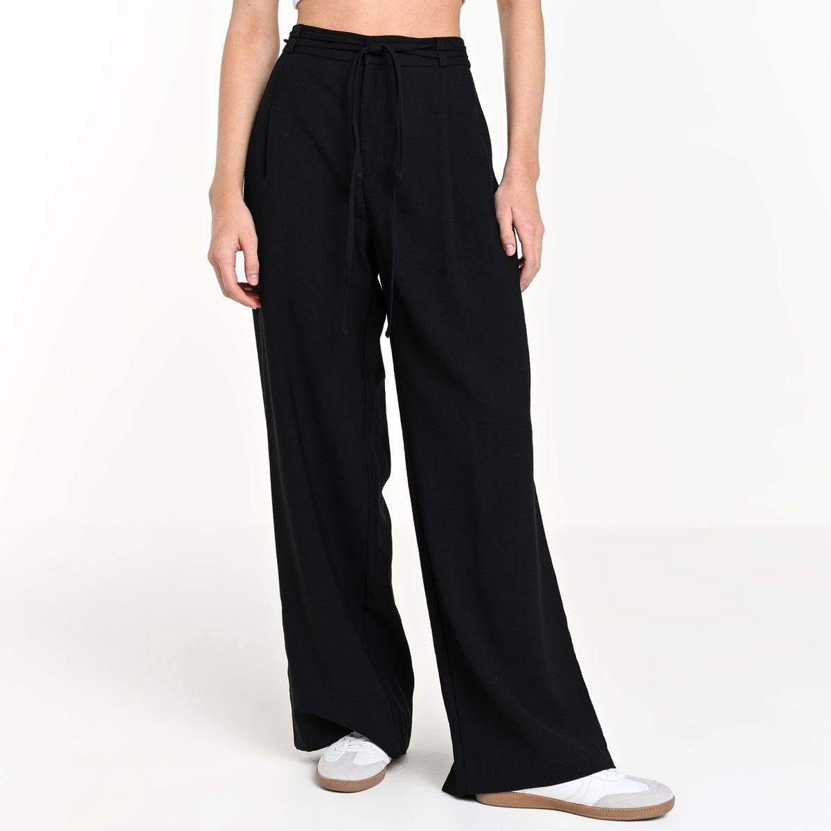 SYBILLA - Pantalón Recto Mujer Tiro alto Sybilla