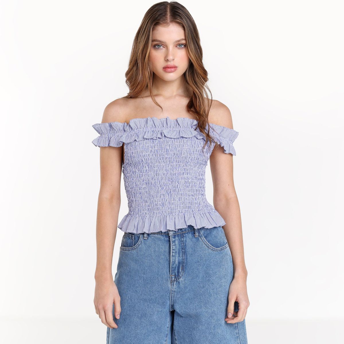 SYBILLA - Top Mujer Sin mangas de Algodón Sybilla