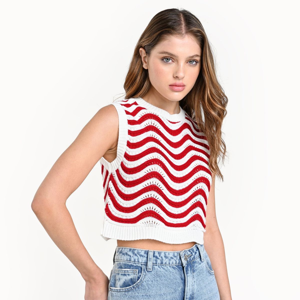 SYBILLA - Top Mujer Sin mangas Sybilla