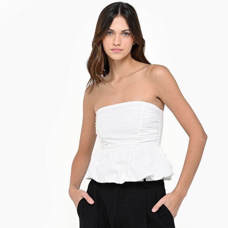 SYBILLA - Top Mujer Sin mangas de Algodón Sybilla