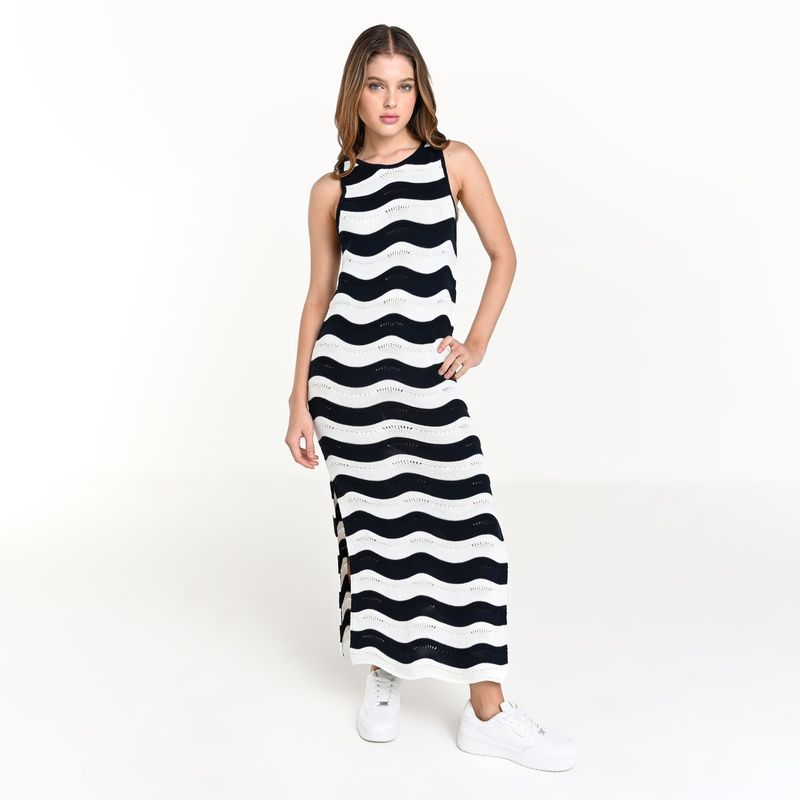 SYBILLA - Vestido Largo Para Mujer Sybilla 