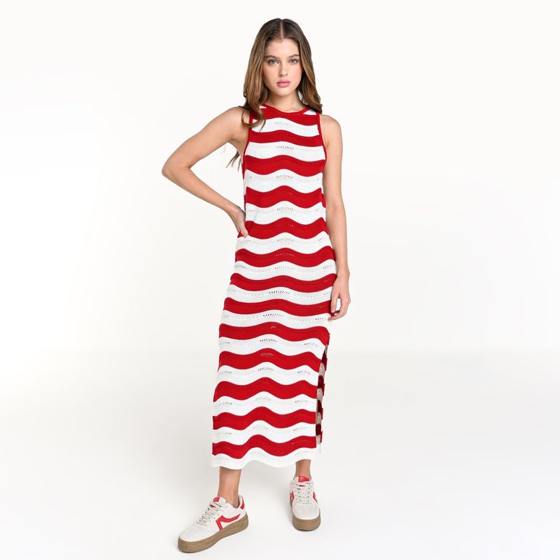 SYBILLA - Vestido Largo Para Mujer Sybilla 