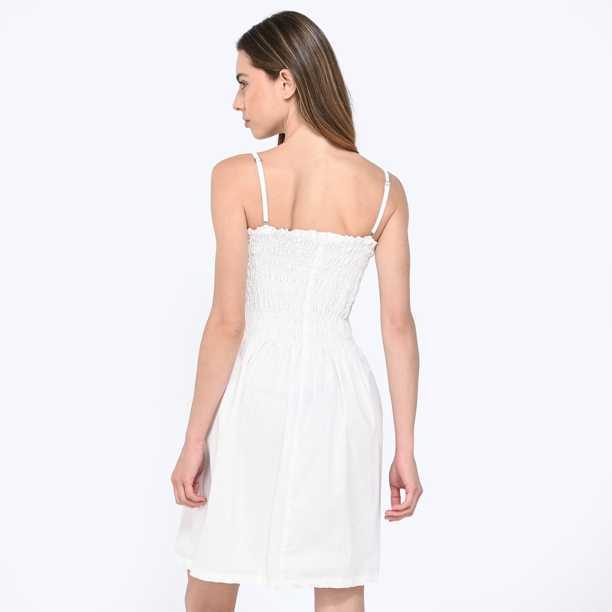 SYBILLA - Vestido Corto Mujer de Algodón Sybilla