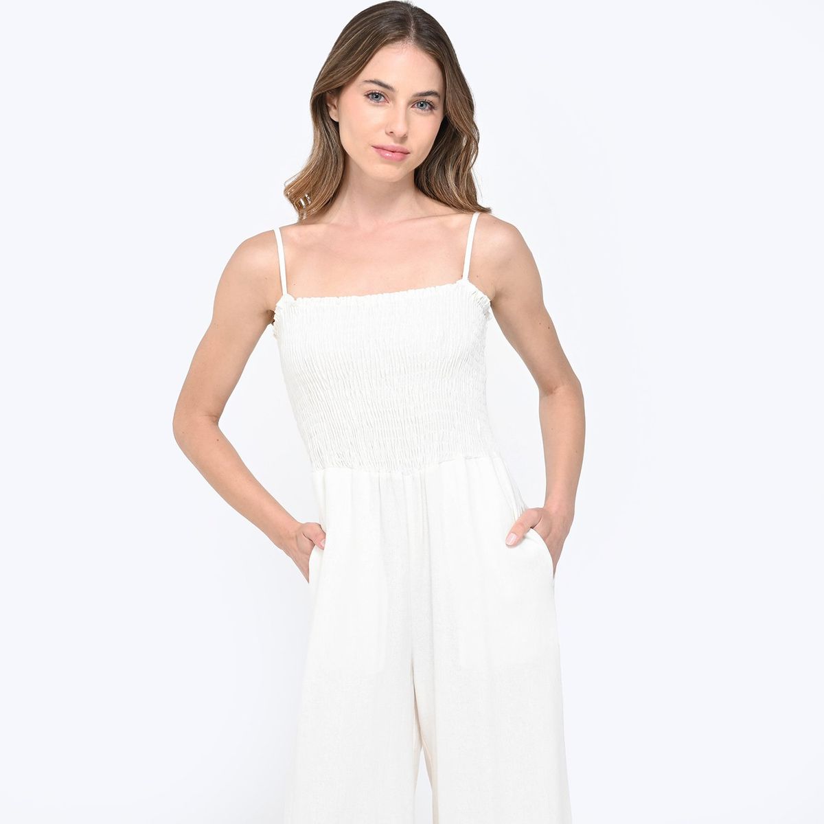 SYBILLA - Enterizo Largo Mujer de Lino Sybilla