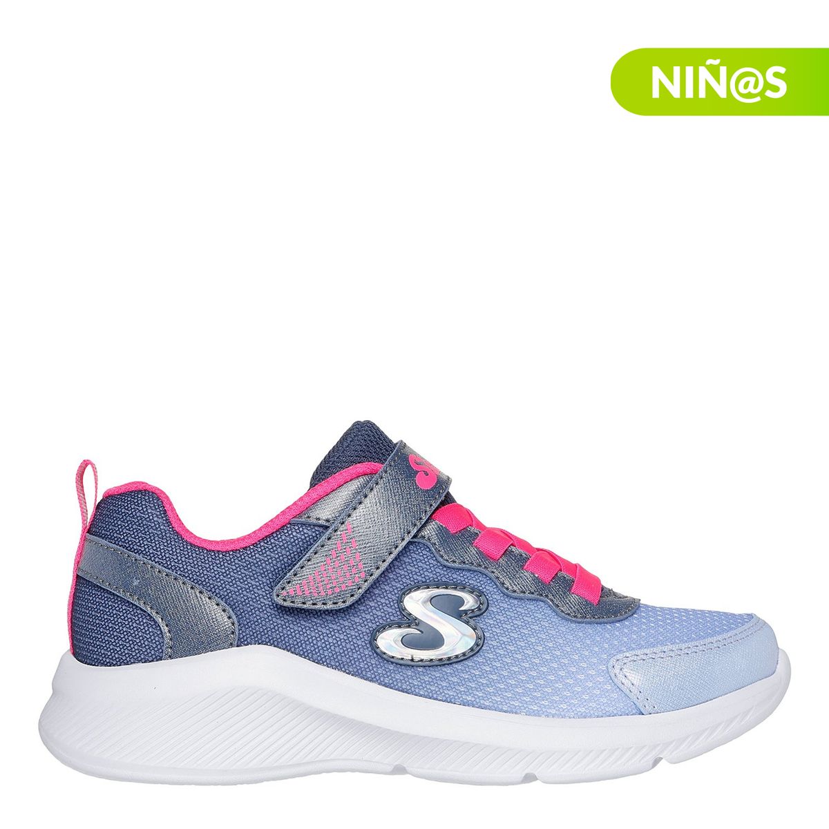 SKECHERS - Tenis moda Skechers Niña Sole Swifters Cutie con Velcro