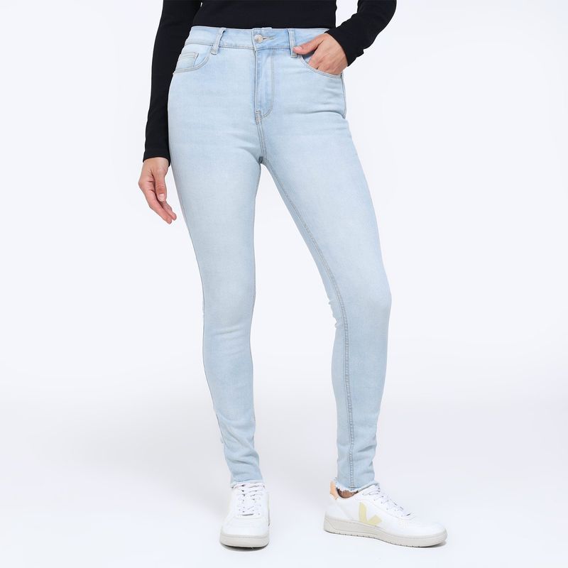 BASEMENT - Jean Skinny Mujer Tiro alto Basement