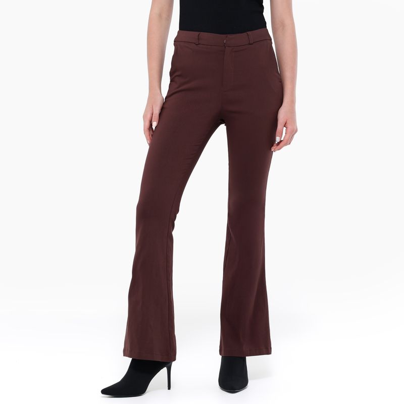 MOSSIMO - Pantalón Recto Mujer Tiro alto Mossimo