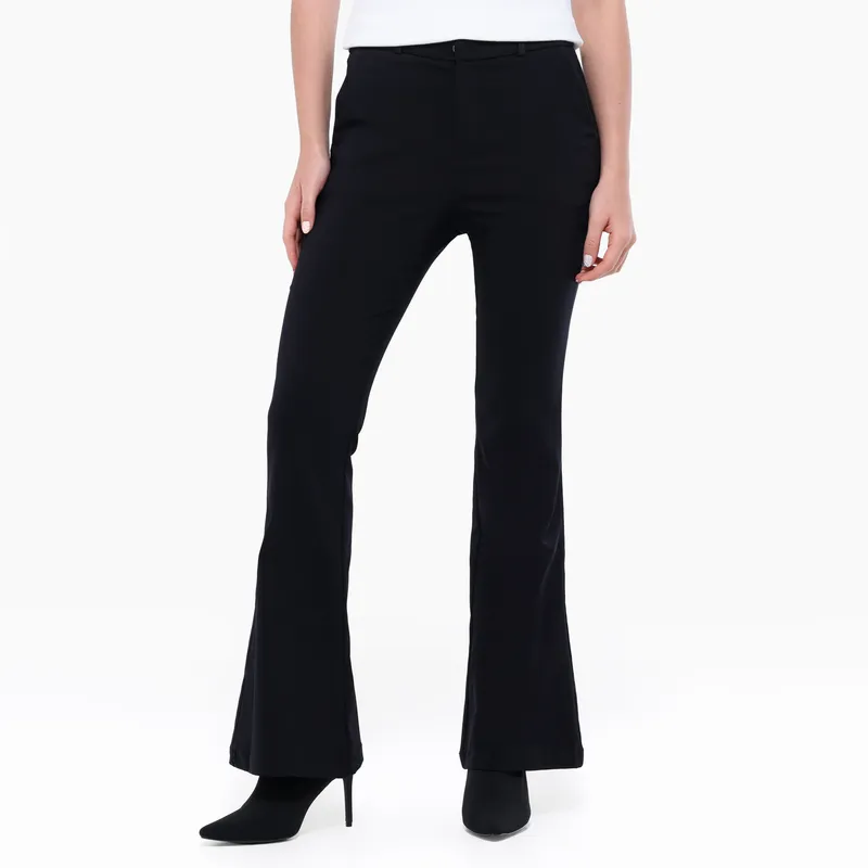 MOSSIMO - Pantalón Recto Mujer Tiro alto Mossimo