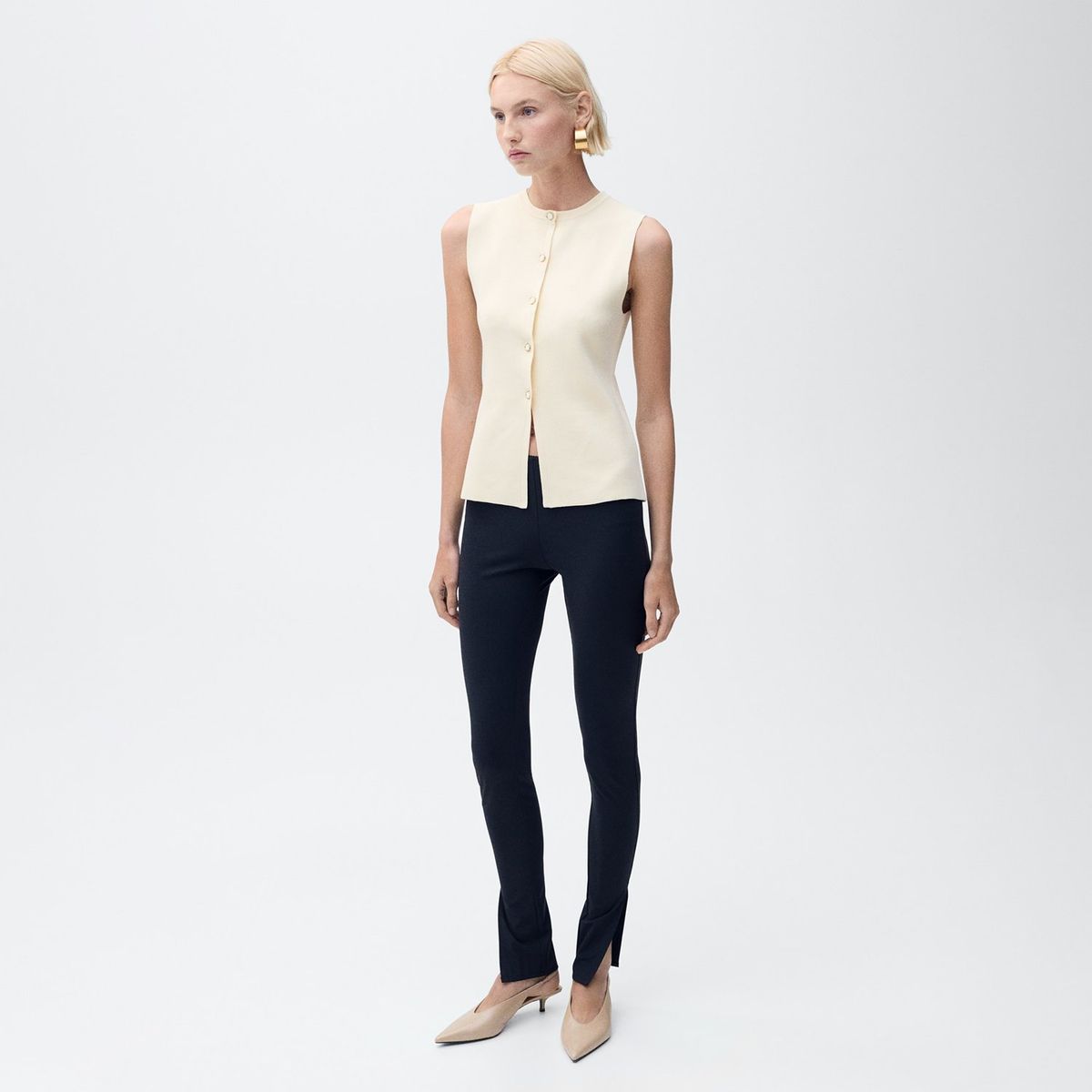 MANGO - Chaleco Mujer MANGO