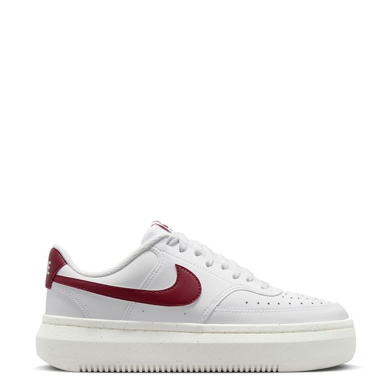 NIKE - Tenis Nike Moda Nike Court Vision Alta Mujer Blanco