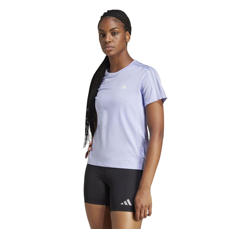 ADIDAS - Camiseta deportiva Mujer Adidas Manga corta Running AEROREADY