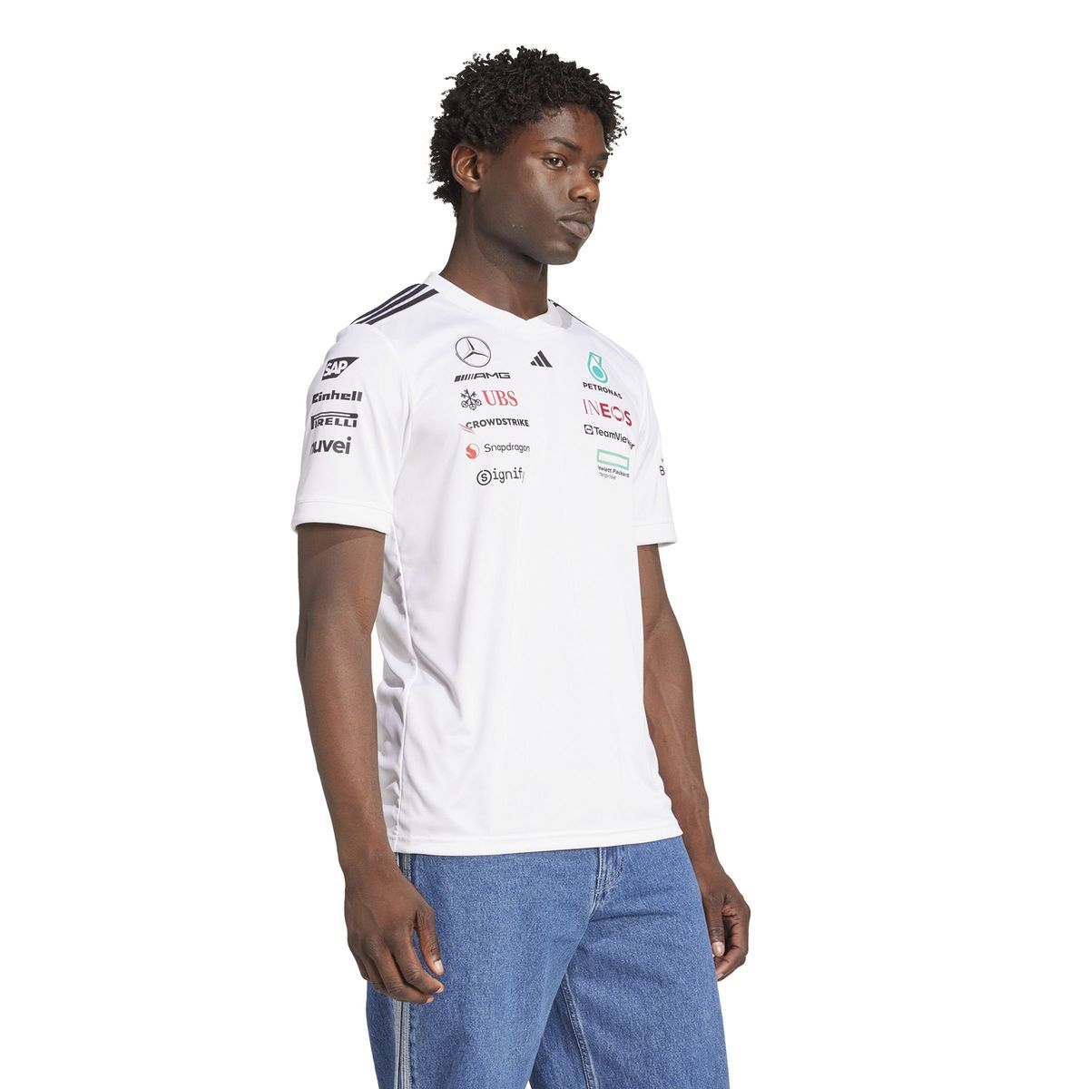 ADIDAS - Camiseta Mercedes Benz AMG F1 Manga corta Adidas Lifestyle