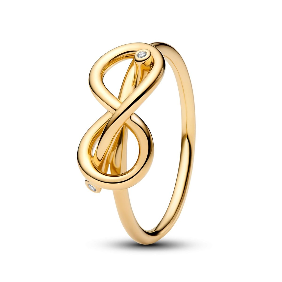 PANDORA - Anillo Pandora Nudo Infinito Recubrimiento en Oro