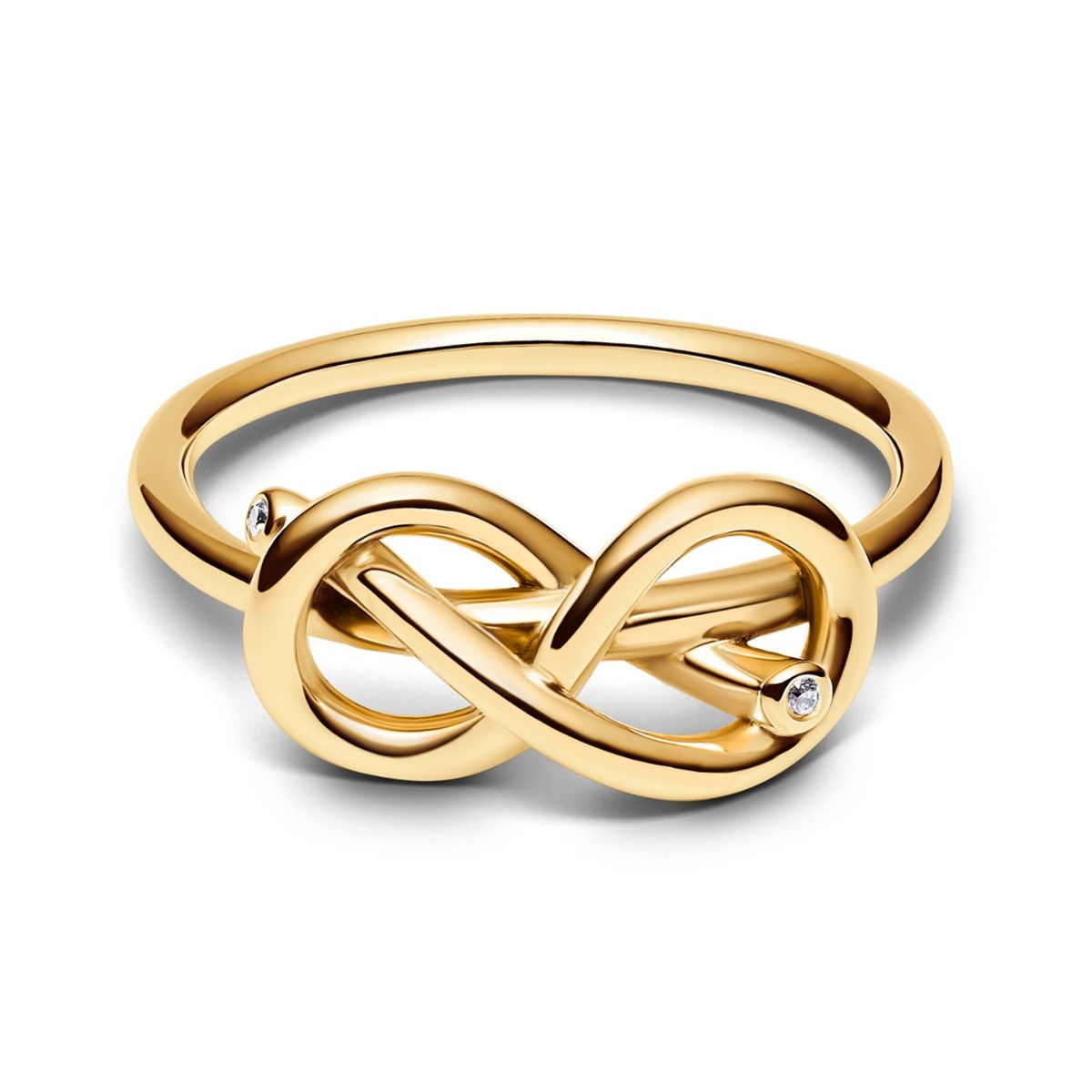 PANDORA - Anillo Pandora Nudo Infinito Recubrimiento en Oro