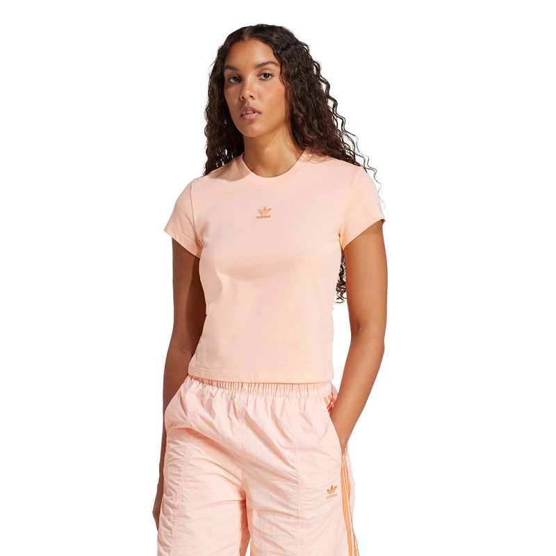 ADIDAS - Camiseta deportiva Mujer Adidas Manga corta Lifestyle 