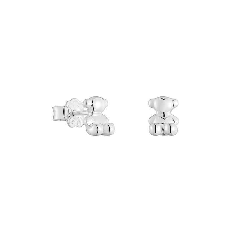 TOUS - Aretes oso de plata 7,2 mm Bold Bear
