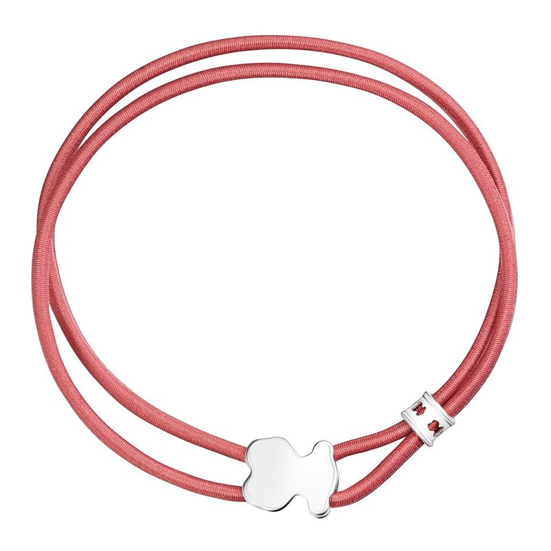 TOUS - Pulsera elástica rosa Sweet Dolls