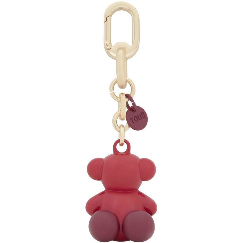TOUS - Llavero rojo Metal Bold Bear