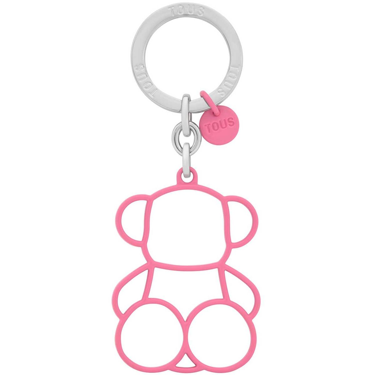 TOUS - Llavero rosa Silhouette Bold Bear