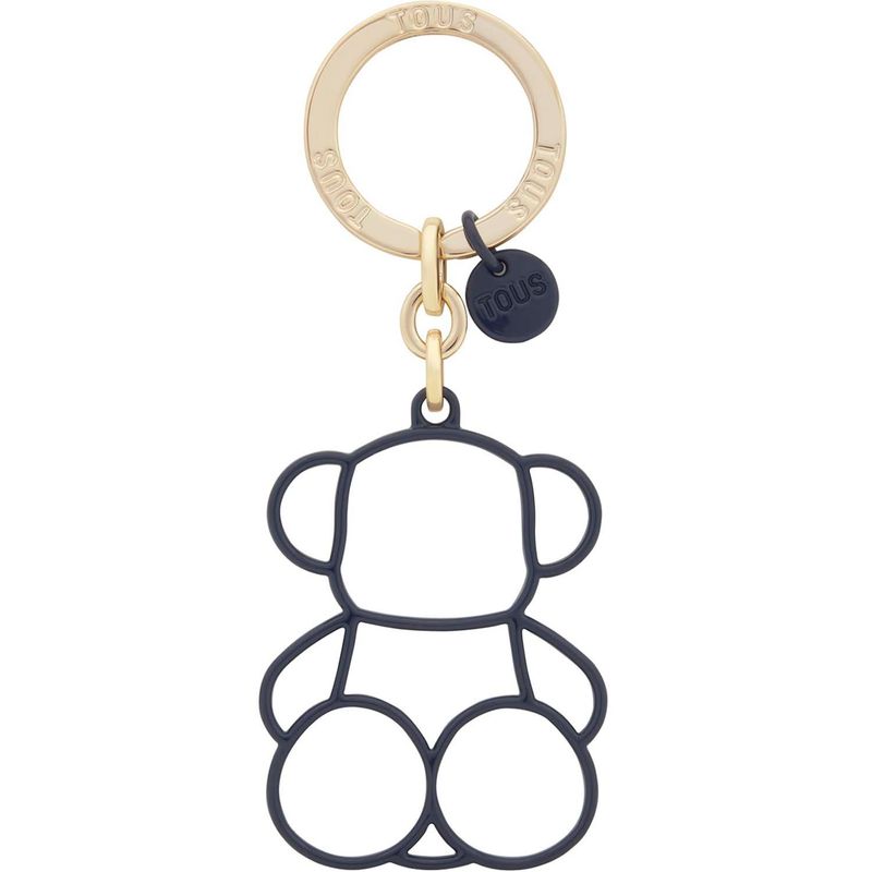 TOUS - Llavero azul marino Silhouette Bold Bear