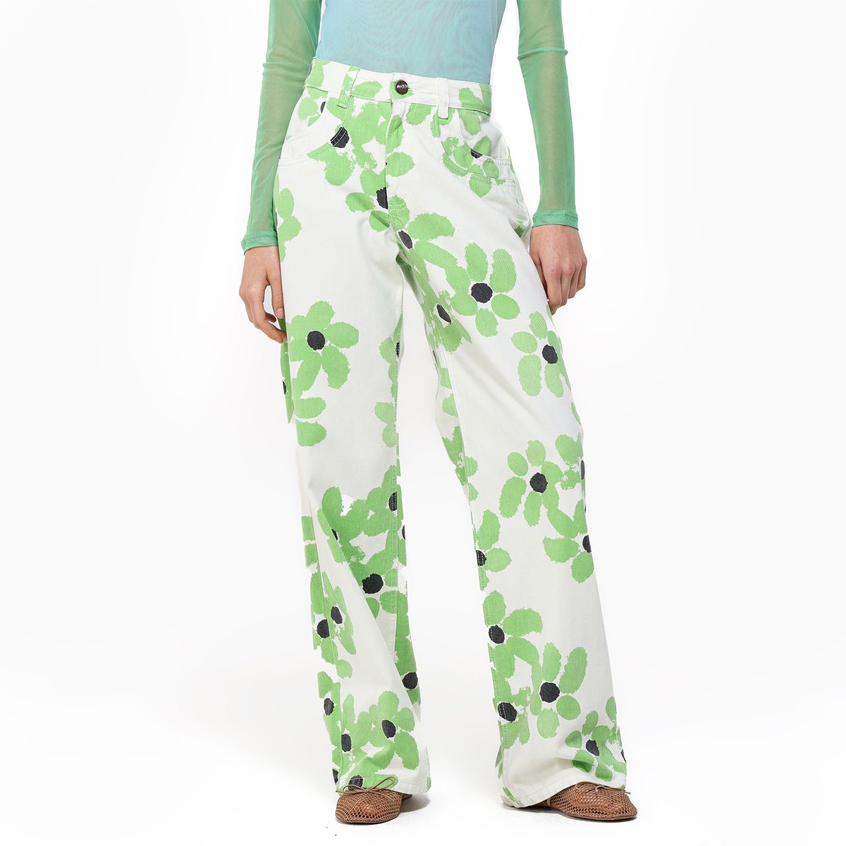 SIXXTA X SYBILLA - Jean Recto Mujer Tiro alto SIXXTA x SYBILLA