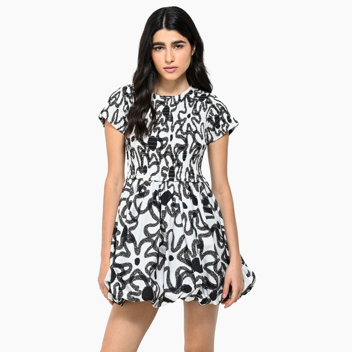 SIXXTA X SYBILLA - Vestido Corto Mujer de Algodón SIXXTA x SYBILLA