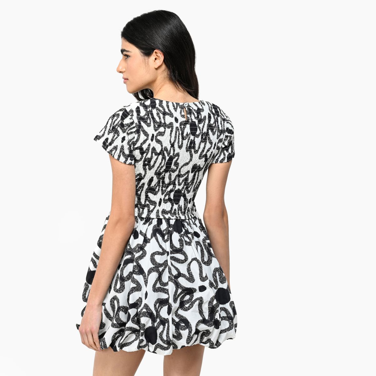 SIXXTA X SYBILLA - Vestido Corto Mujer de Algodón SIXXTA x SYBILLA