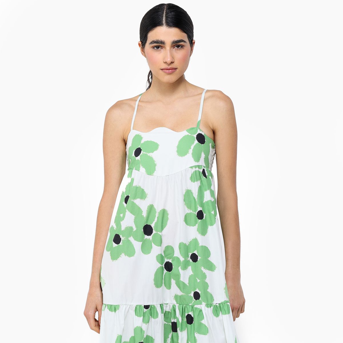 SIXXTA X SYBILLA - Vestido Largo Mujer de Algodón SIXXTA x SYBILLA