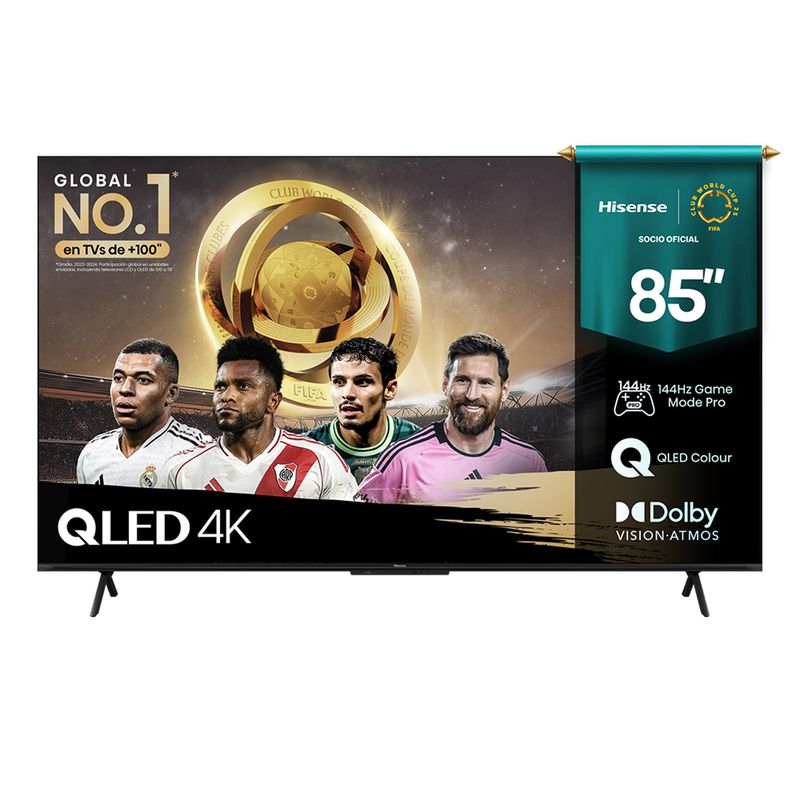 HISENSE - Televisor Hisense |  85 Pulgadas |  QLED 4K 144Hz | 85Q7QG