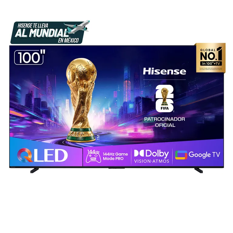 Televisor Hisense | 100 pulgadas QLED 4K UHD | 100Q7QG