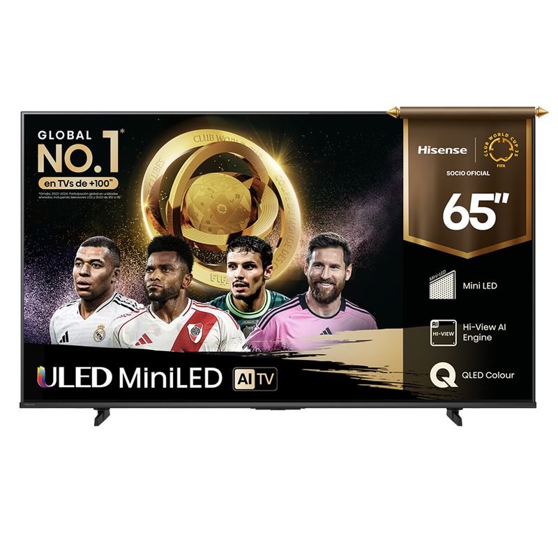 HISENSE - Televisor Hisense |  65 Pulgadas |  ULED MiniLED 4K | 65U6QV