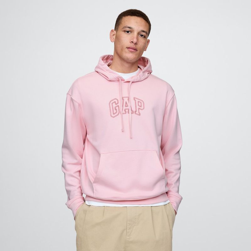 GAP - Hoodie Hombre con Logo de Algodón GAP