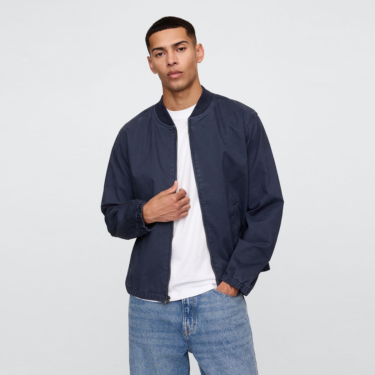 GAP - Chaqueta Bomber Hombre de Algodón Gap