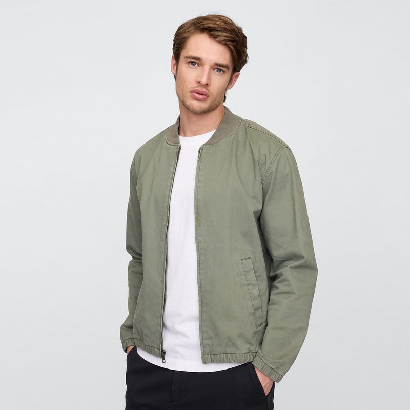 GAP - Chaqueta Bomber Hombre de Algodón Gap