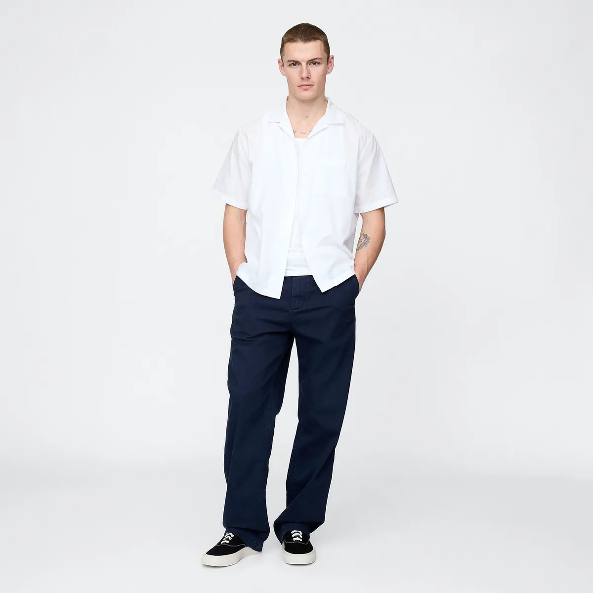 GAP - Camisa Hombre Manga corta Regular fit Gap
