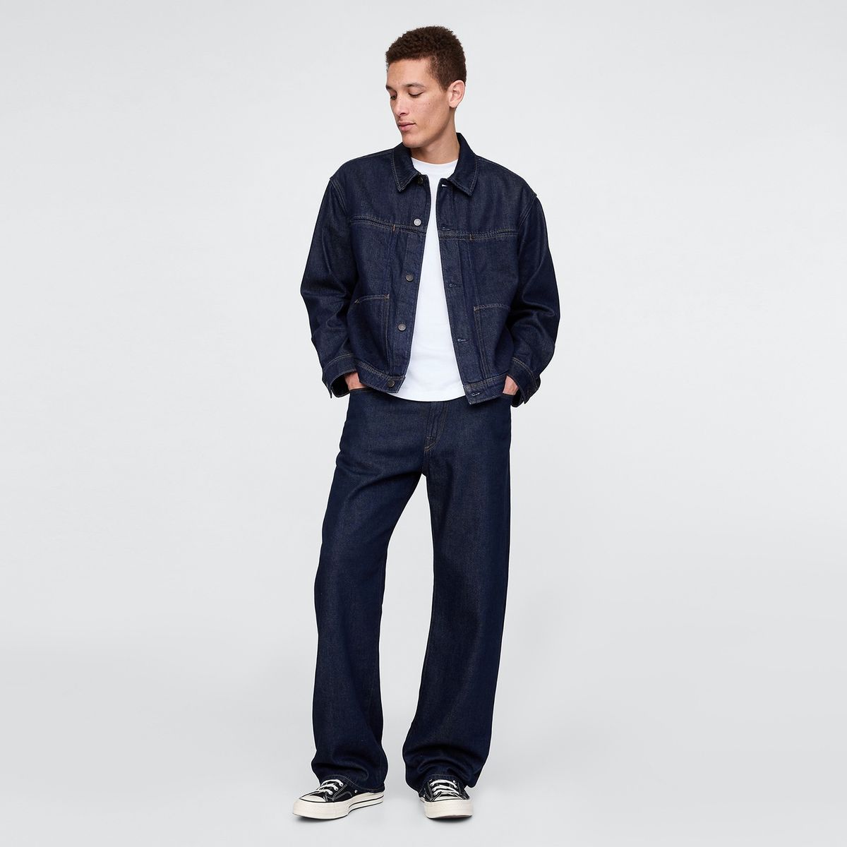 GAP - Chaqueta de jean Hombre de Algodón Gap