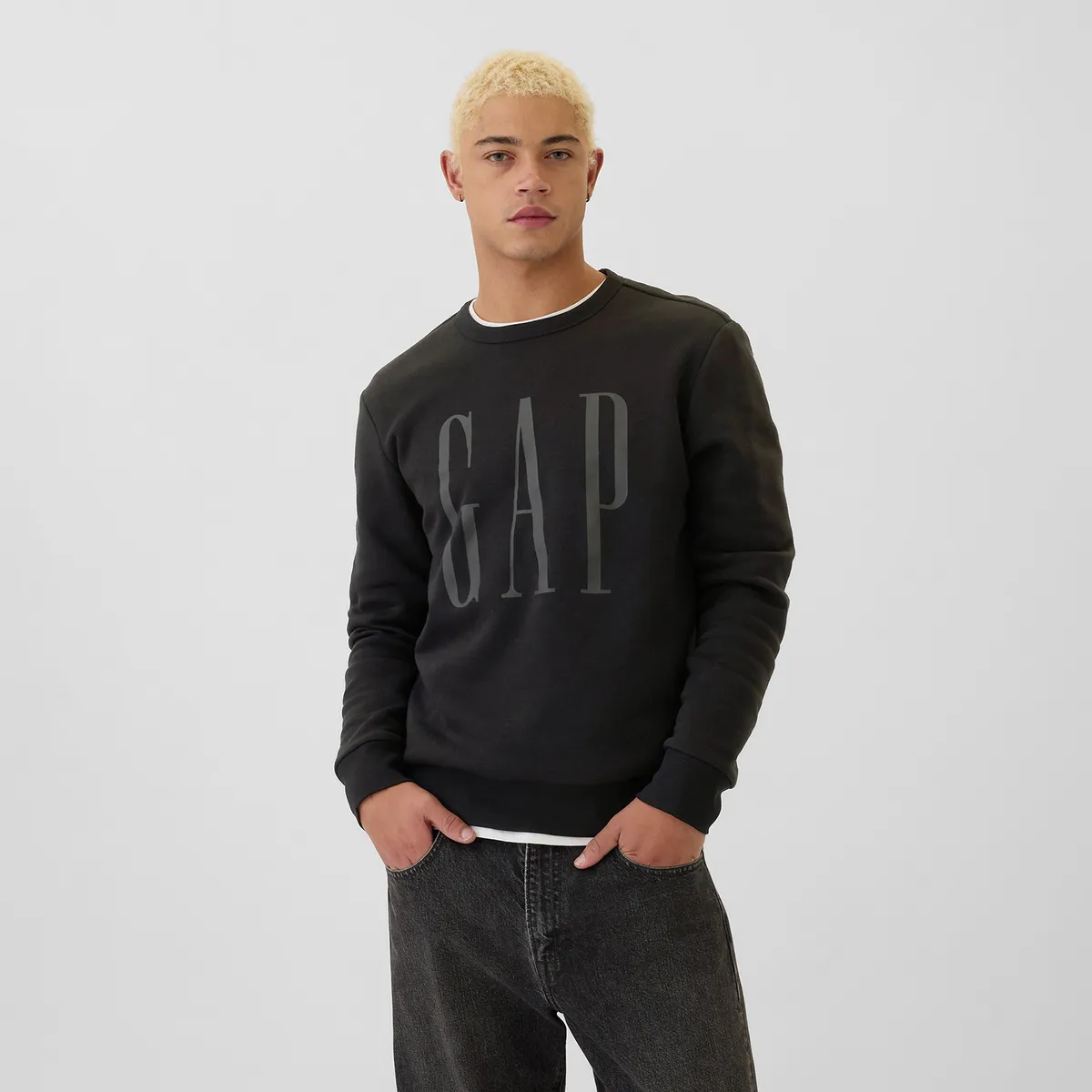 GAP - Buzo Hombre con Logo de Algodón GAP