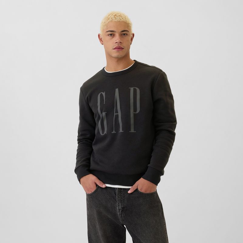 GAP - Buzo Hombre con Logo de Algodón GAP