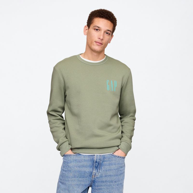 GAP - Buzo Hombre con Logo de Algodón Gap