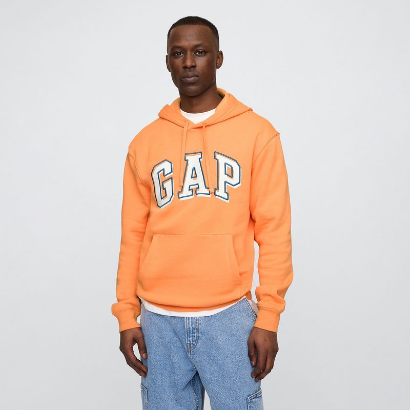 GAP - Hoodie Hombre con Logo de Algodón GAP
