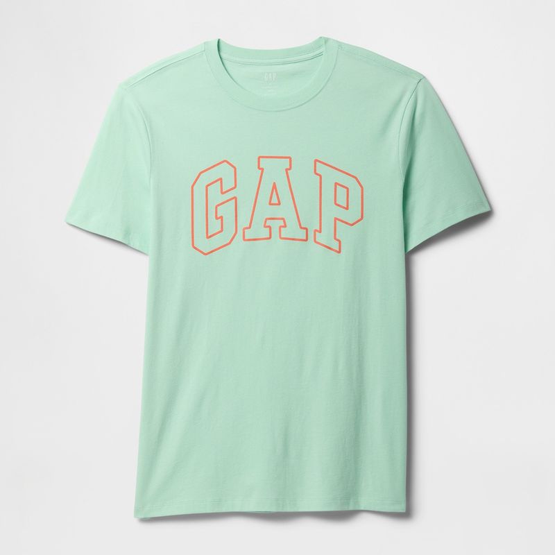 GAP - Camiseta Hombre Manga corta con Logo Regular fit de Algodón GAP