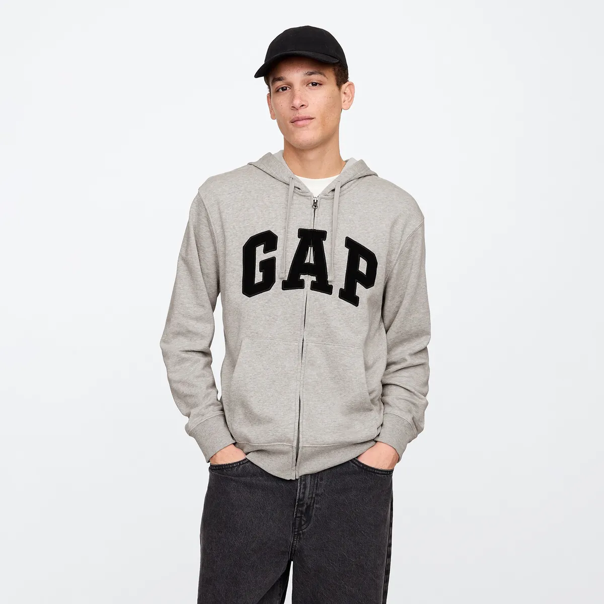 GAP - Hoodie Hombre de Algodón GAP